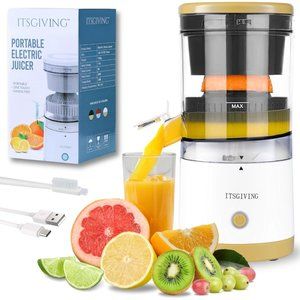 NEW Portable Electric Juicer Deluxe Model